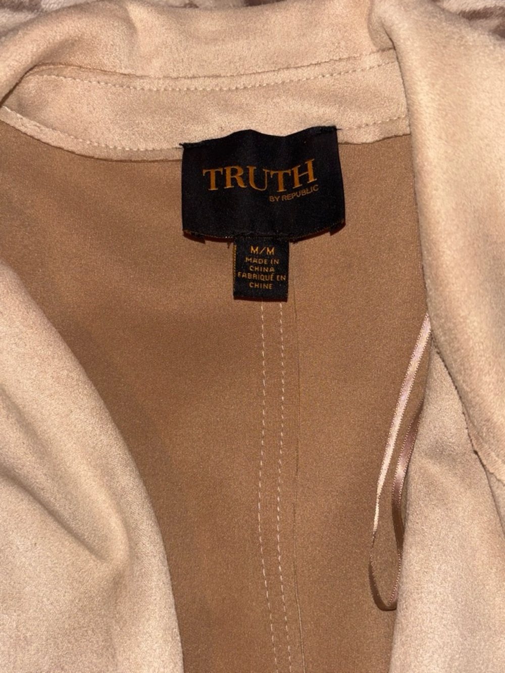 Truth by Republic Women’s Tan Trench Coat